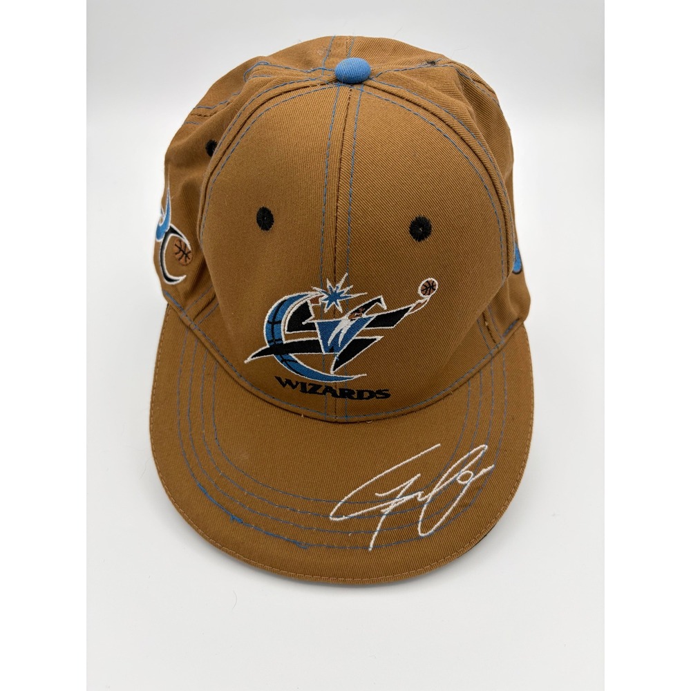 Sky High Marketing Washington Wizards Snapback Hat Men OSFA Brown Gilbert Arenas